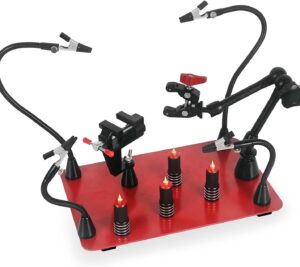 helping hands soldering station with vise